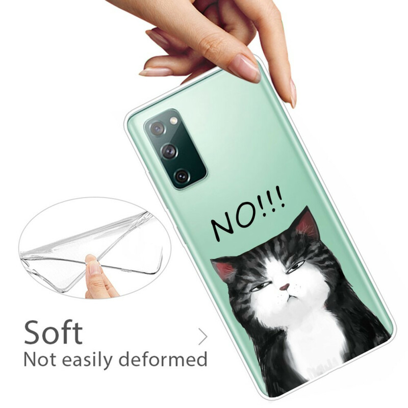 Custodia per Samsung Galaxy S20 FE Il gatto che dice no