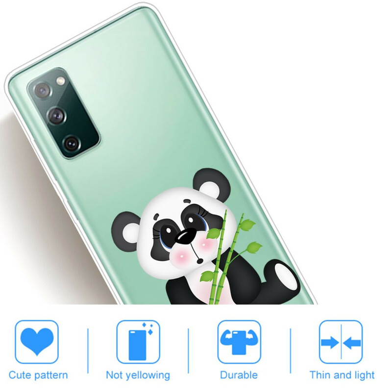 Samsung Galaxy S20 FE Custodia trasparente Sad Panda