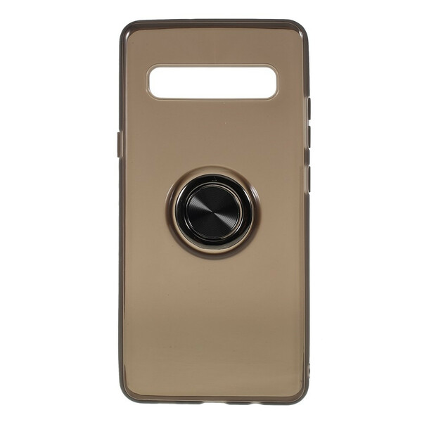 Samsung Galaxy S10 5G Clear Case Anello in metallo