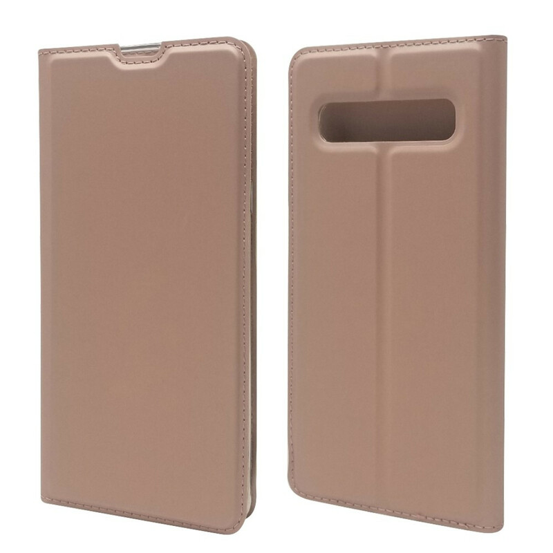 Flip Cover Samsung Galaxy S10 5G effetto pelle Chiusura magnetica