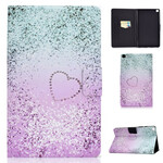 Custodia Samsung Galaxy Tab A 8.0 (2019) Heart Glitter