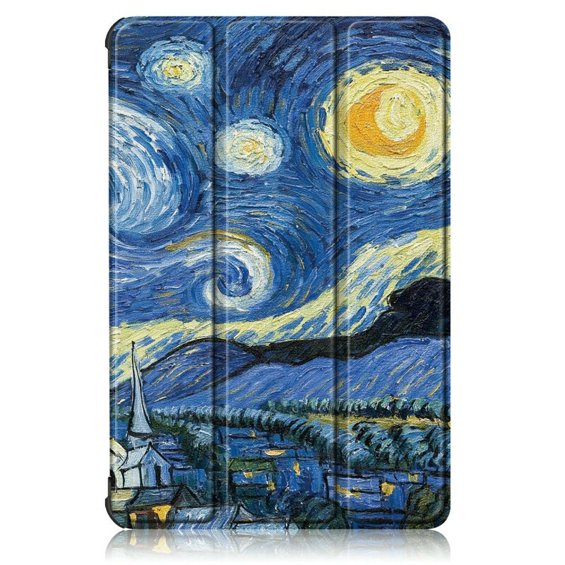 Custodia smart Huawei MatePad T 10s rinforzata Van Gogh