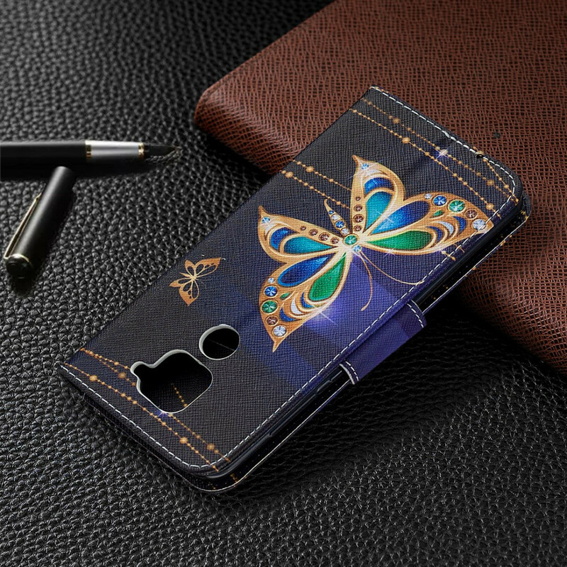Custodia Xiaomi Redmi Note 9 Magic Butterfly