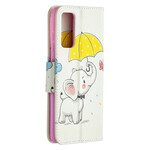 Custodia per Samsung Galaxy S20 FE Baby Elephant