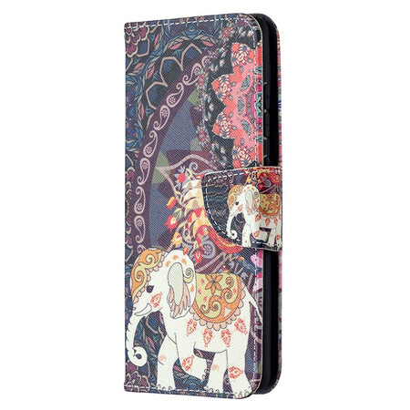 Samsung Galaxy S20 FE Custodia Mandala Etnica Elefanti