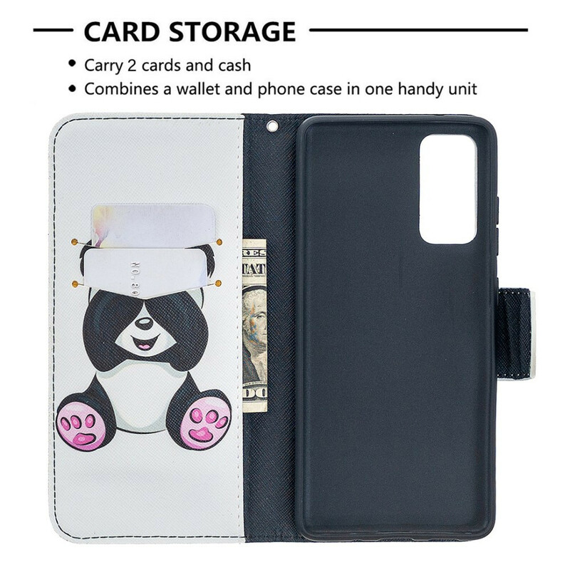 Custodia Samsung Galaxy S20 FE Panda Fun