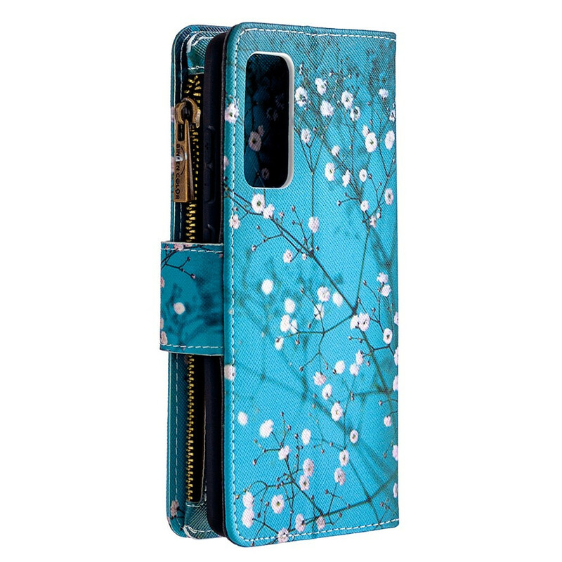 Custodia per Samsung Galaxy S20 FE con tasca con zip Tree