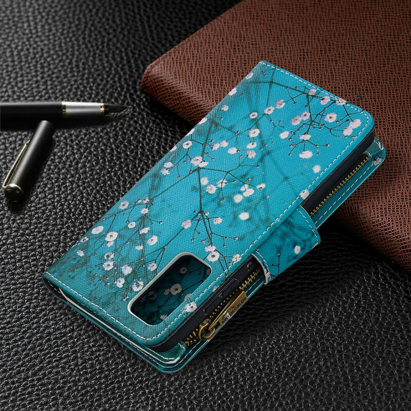 Custodia per Samsung Galaxy S20 FE con tasca con zip Tree