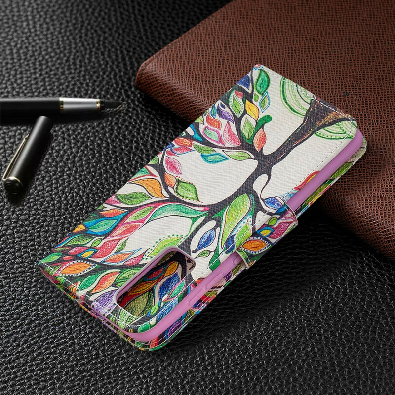 Samsung Galaxy S20 FE Custodia albero colorata