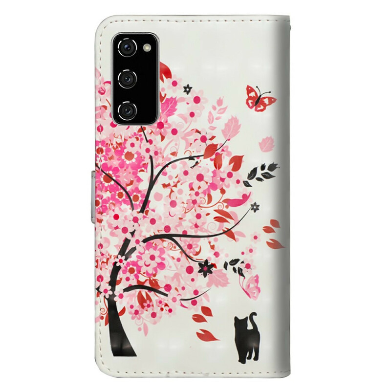 Custodia per Samsung Galaxy S20 FE Tree Pink