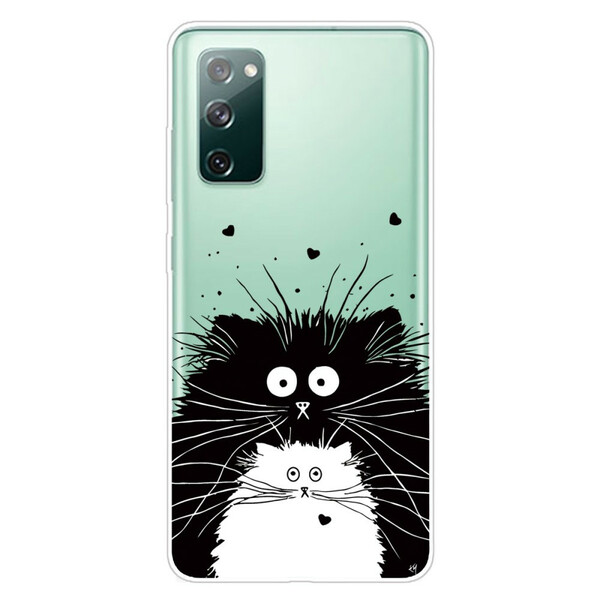 Custodia per Samsung Galaxy S20 FE Guarda i gatti