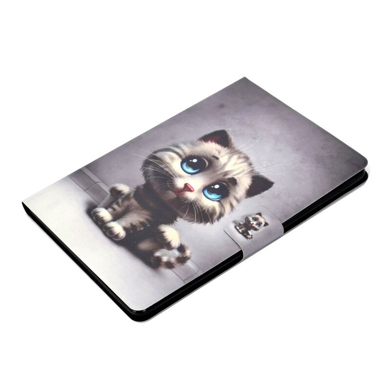 Custodia Huawei MediaPad T3 10 Gattino Occhi Blu