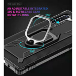 Anello e cover in fibra di carbonio per Samsung Galaxy Note 10