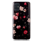 Samsung Galaxy A51 Custodia Serie Floralies Fluorescente