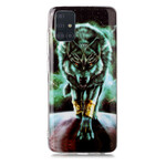 Samsung Galaxy A51 Wolf Series Custodia Fluorescente