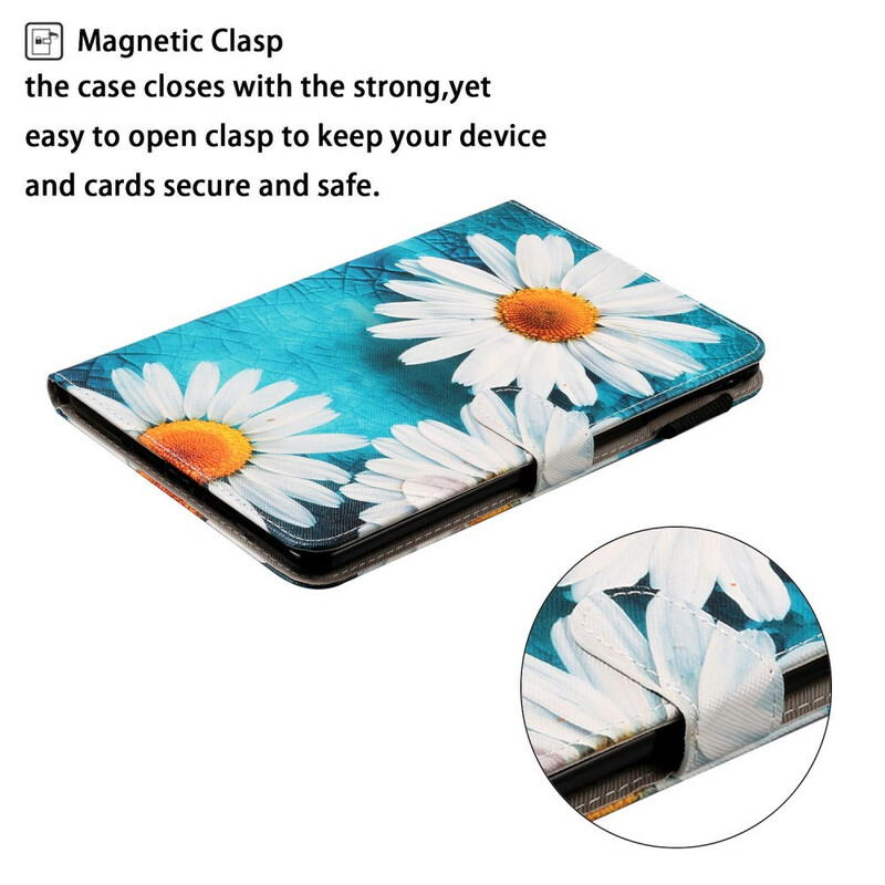 Custodia per Samsung Galaxy Tab A 8.0 (2019) Fiore bianco