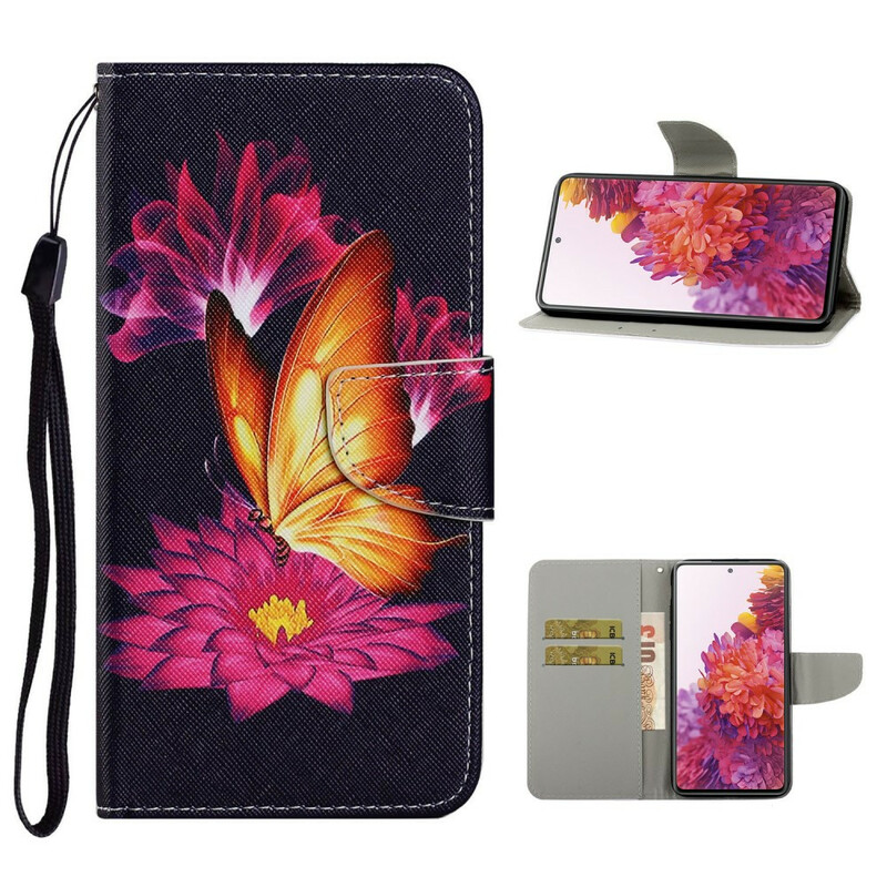 Custodia per Samsung Galaxy S20 FE Butterfly e Lotus