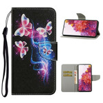 Samsung Galaxy S20 FE Custodia Farfalle magiche