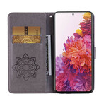 Samsung Galaxy S20 FE Custodia Mandala Gufo e Charm