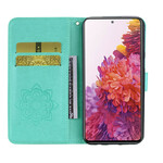 Samsung Galaxy S20 FE Custodia Mandala Gufo e Charm