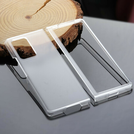 Samsung Galaxy Z Fold 2 Custodia in plastica trasparente opaca