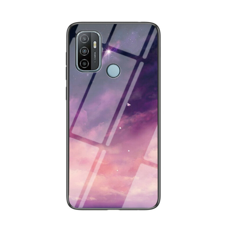 Oppo A53 Beauty Case in vetro temperato