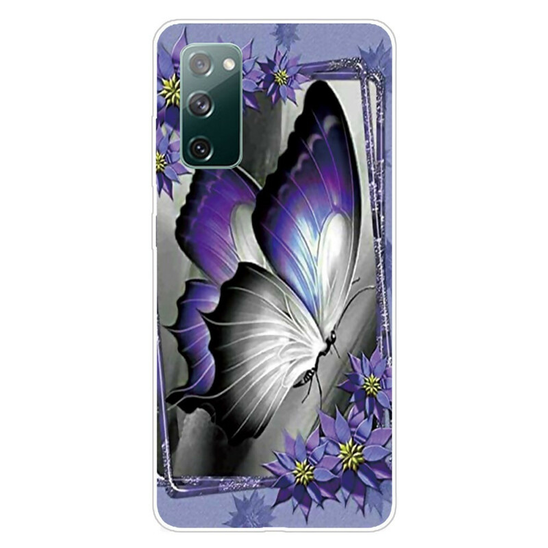 Custodia Samsung Galaxy S20 FE Farfalle