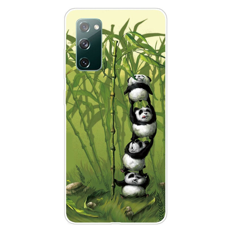 Samsung Galaxy S20 FE Custodia Pandas