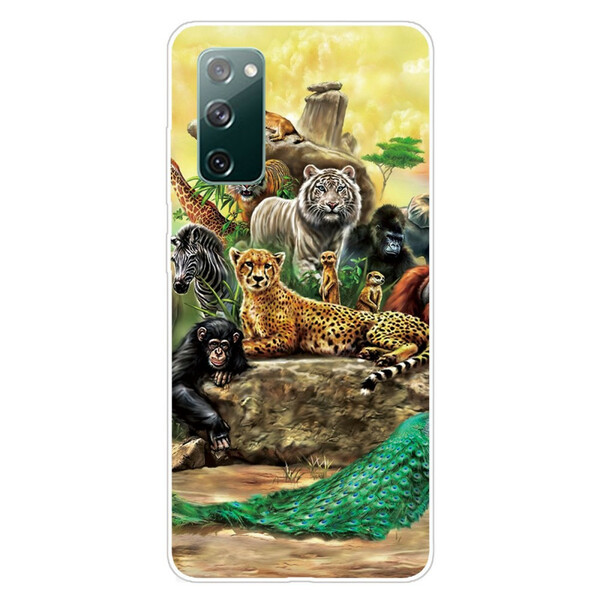 Samsung Galaxy S20 FE Custodia Safari Animals