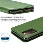 Flip Cover Samsung Galaxy S20 FE similpelle texture diamante