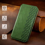 Flip Cover Samsung Galaxy S20 FE similpelle texture diamante