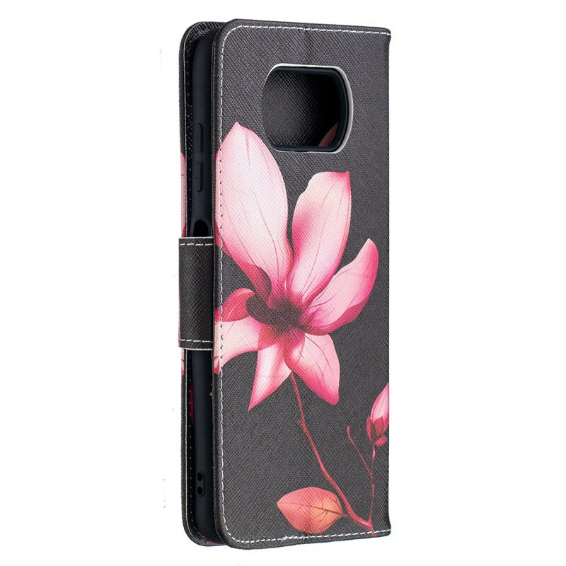 Custodia Xiaomi Poco X3 Pink Flower