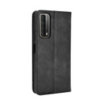 Flip Cover Huawei P Smart 2021 Pelle Effetto Vintage Styling