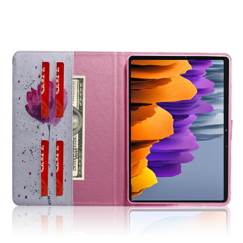 Custodia per Samsung Galaxy Tab S7 Poppy