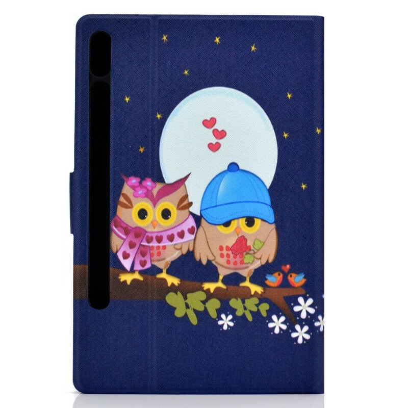 Samsung Galaxy Tab S7 Custodia Owls Fun