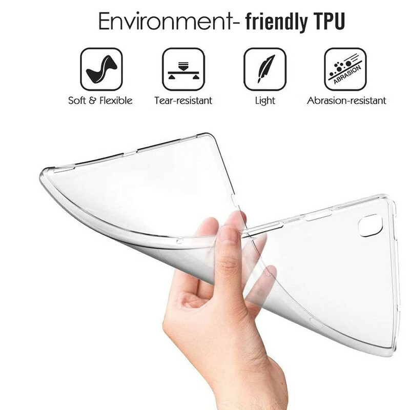 Samsung Galaxy Tab S7: cover trasparente smerigliata