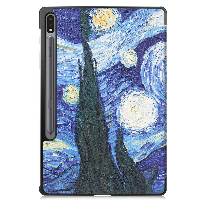 Custodia smart Samsung Galaxy Tab S7 Plus rinforzata Van Gogh