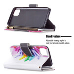 Cover Realme C11 Tasca con zip Fiore