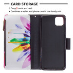 Cover Realme C11 Tasca con zip Fiore