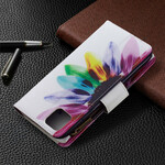 Cover Realme C11 Tasca con zip Fiore