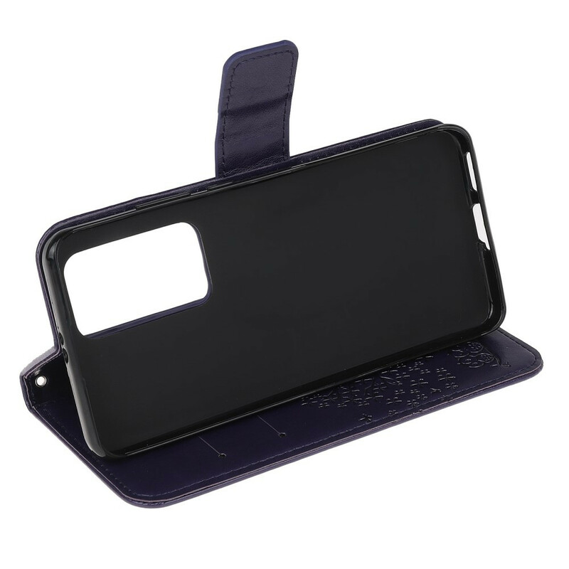 Xiaomi Mi 10T / 10T Pro Custodia con cinturino albero e gufo