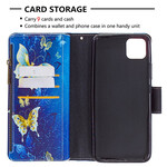 Realme C11 Tasca con zip Farfalle d'oro