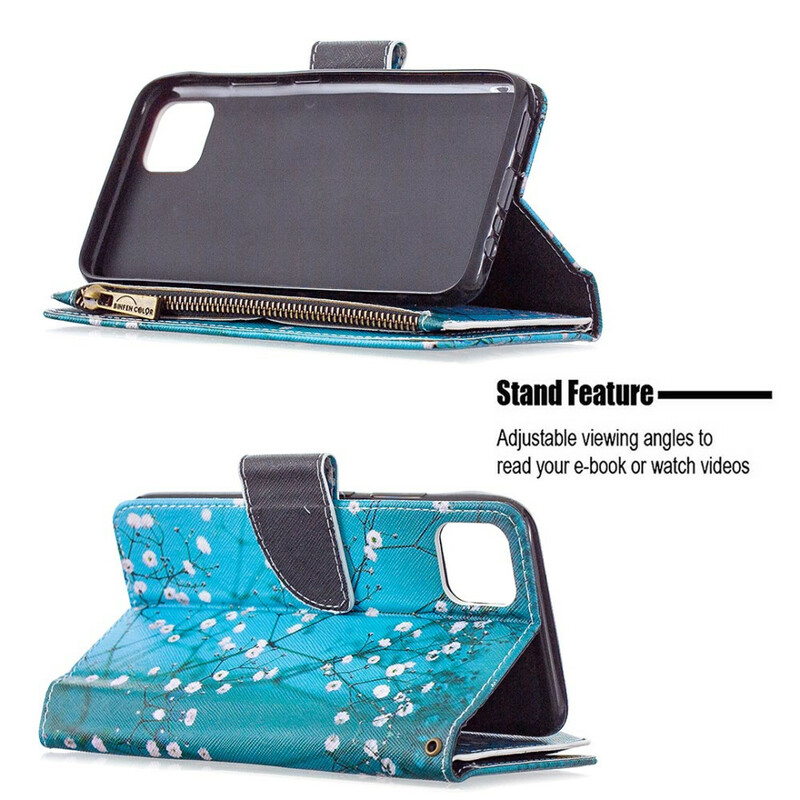 Coprire Realme C11 Zipped Pocket Tree Coprire Realme C11 Zipped Pocket Tree