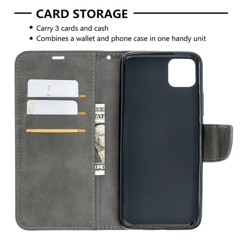 Coprire Realme C11 Flap obliquo liscio