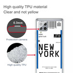 Samsung Galaxy A42 5G Carta d'imbarco per New York