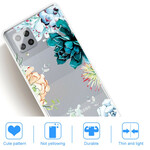 Custodia Samsung Galaxy A42 5G Clear Watercolour Flower