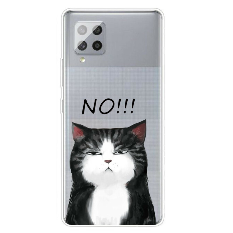 Samsung Galaxy A42 5G Custodia Il gatto che dice no