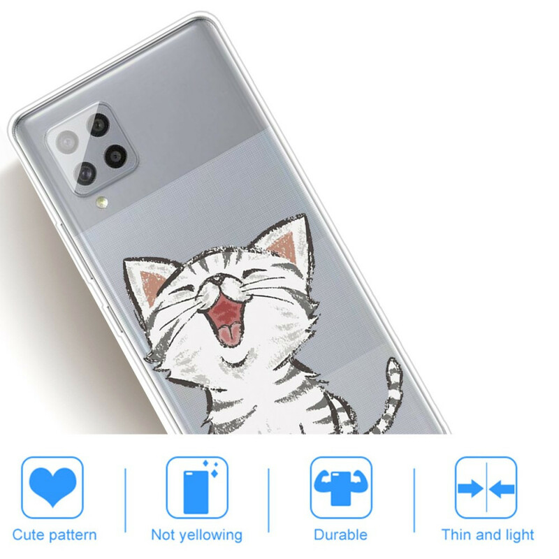 Samsung Galaxy A42 5G Custodia gatto carino