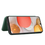 Flip Cover Samsung Galaxy A42 5G Fibra di carbonio