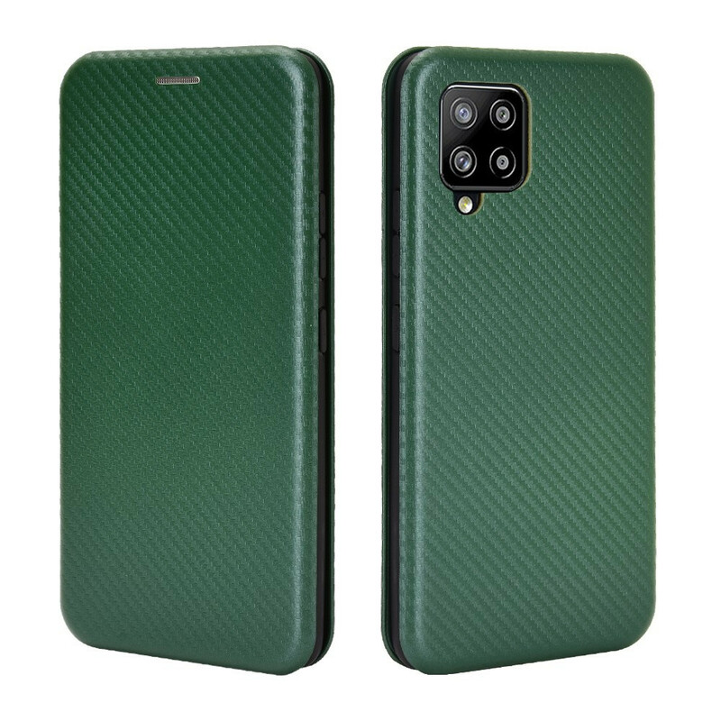 Flip Cover Samsung Galaxy A42 5G Fibra di carbonio
